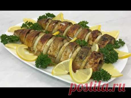 Вкуснейшая Скумбрия в Сметанном Соусе на Праздник!!! / Скумбрия в Духовке / Mackerel in the Oven