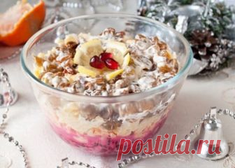 Рецепт овощного салата с изюмом 