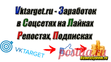 VKtarget.ru – регистрация и настройка сервиса для заработка в социальных сетях на лайках, репостах и подписках | BiznesSystem.ru