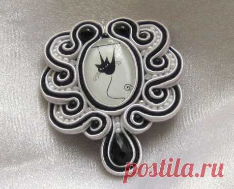 Pendant Cat by intalasa on Etsy