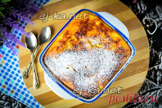 Творожная запеканка в духовке пышная как в садике с манкой и сметаной: рецепт с фото пошагово