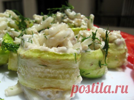 113. Цуккини, кабачки с сыром и грецкими орехами
