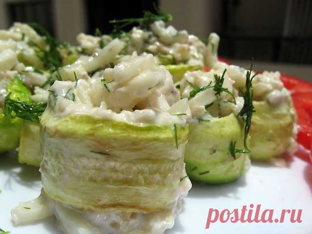 113. Цуккини, кабачки с сыром и грецкими орехами