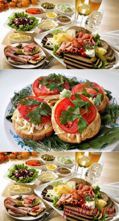 Закуски на скорую руку: холодные, быстрые, легкие и простые