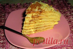 Торт на сковородке
