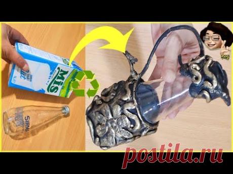 DIY | Soda şişesinden neler yapılır | Turn Glass Bottle into Cool recycle ideas - YouTube
#recycle #diy #handmade