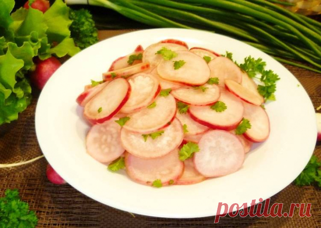 Маринованная редиска
