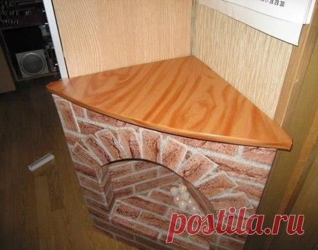 Камин из картона