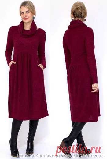 Моделирование платья со сложной линией отреза юбки | Искусство шить