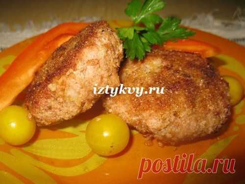 Оригинальные мясные котлеты с добавлением в фарш тыквы и кабачка