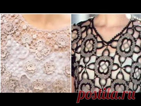 Обворожительные модели крючком  Схемы для вязания