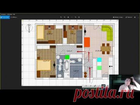 Перепланировка ДВУХЭТАЖНОГО ДОМА // ОПТИМИЗАЦИЯ И РАЦИОНАЛИЗАЦИЯ планировок