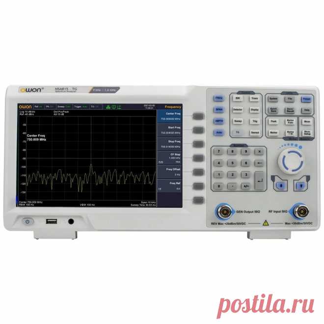 Owon xsa815 9kh-1.5ghz 9inch tft lcd display spectrum analyzer support usb lan hdmi communication interface Sale - Banggood.com