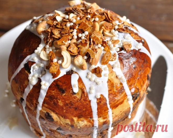 Кулич на сметане - кулинарный рецепт на Повар.ру