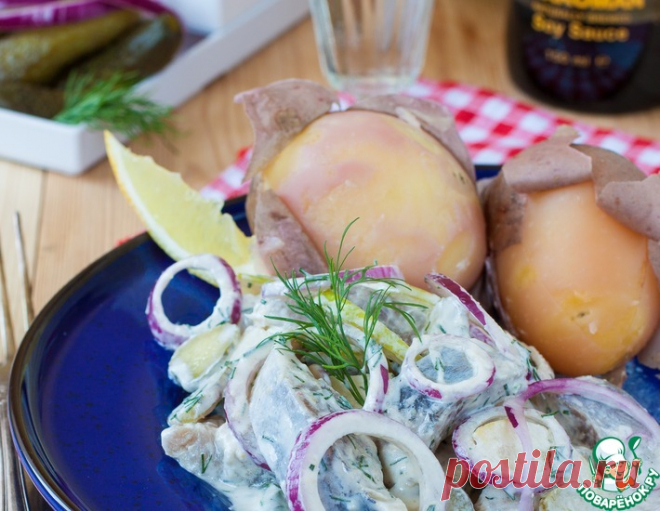 Мещанский селедочный соус – кулинарный рецепт