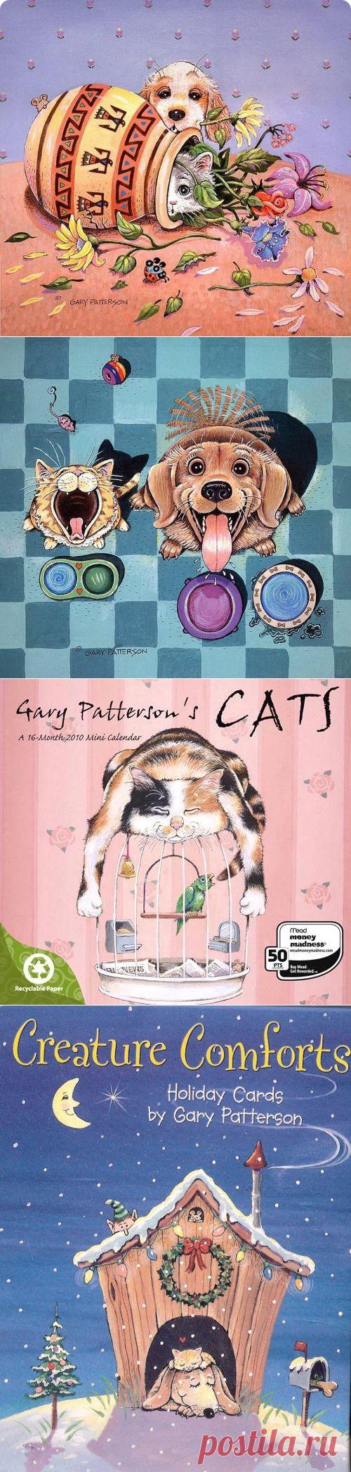 Очень веселые картинки Gary Patterson!!!!обожаю их рассматривать)