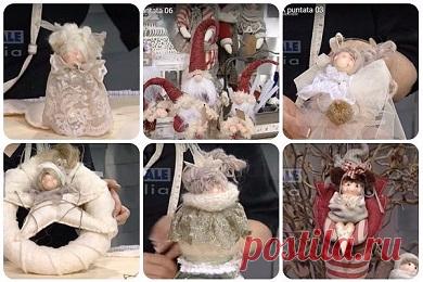 Авторские куклы итальянского мастера Vanda Brombin