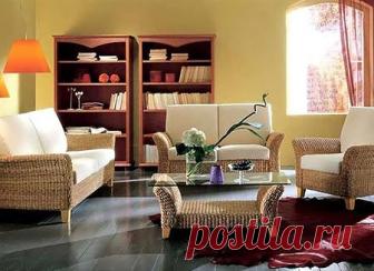 Как вписать плетеную мебель в интерьер — Квартирный вопрос