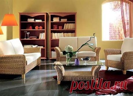 Как вписать плетеную мебель в интерьер — Квартирный вопрос