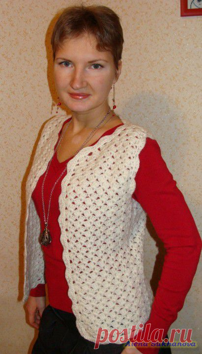 (+1) тема - Вязание крючком. Кофточки, болеро, платья, аксессуары. | РУКОДЕЛИЕ
