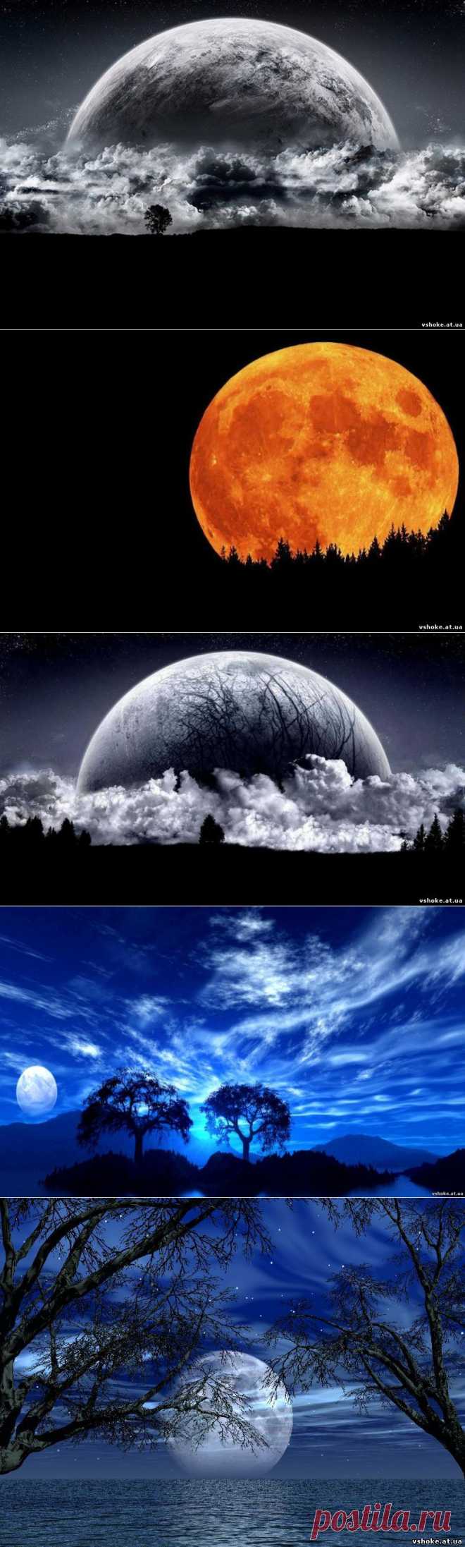 Удивительная подборка изображений луны.Часть 2. - 31 Марта 2011 - Информационный портал