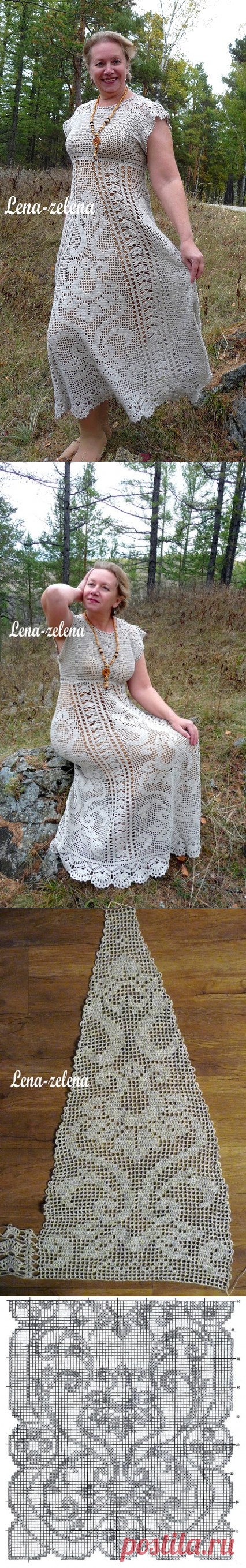 Платье "Сказочный цветок".Авторская работа Елены Сидельниковой