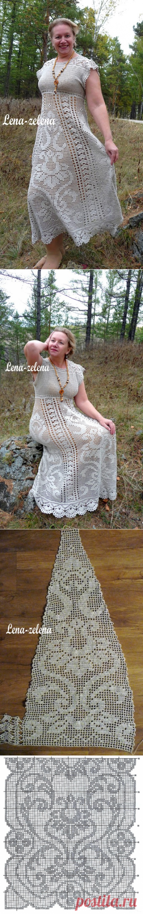 Платье &quot;Сказочный цветок&quot;.Авторская работа Елены Сидельниковой