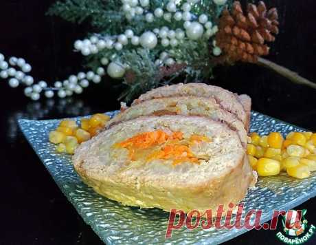 Мясной рулет из фарша &quot;Праздничный&quot; – кулинарный рецепт