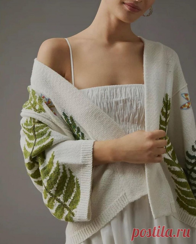 Вязаное волшебство: 5 кардиганов со схемами и описанием | Вязание идеи для вдохновения | Дзен