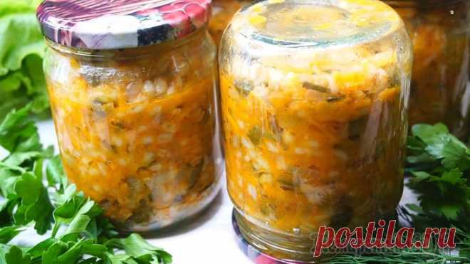 Рассольник с перловкой на зиму