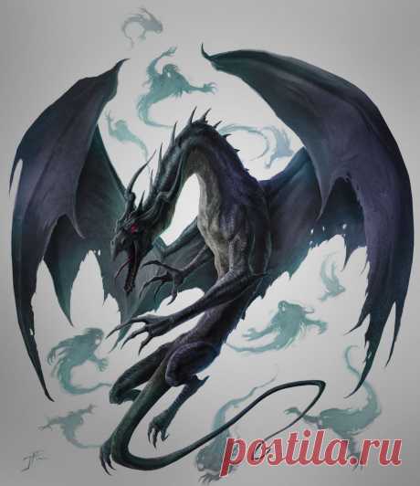 Umbral Dragon unleashed by JasonEngle on deviantART
