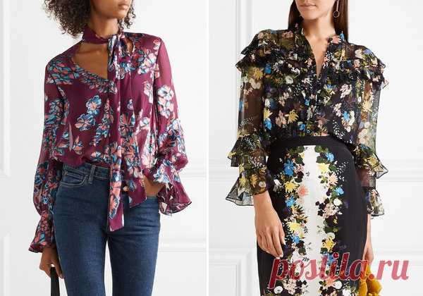 Модные блузки 2019: актуальные расцветки, принты, декор | Ваш модный гуру | Яндекс Дзен