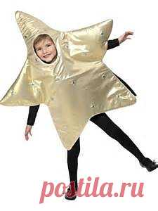 Новогодний детский костюм. Звезда