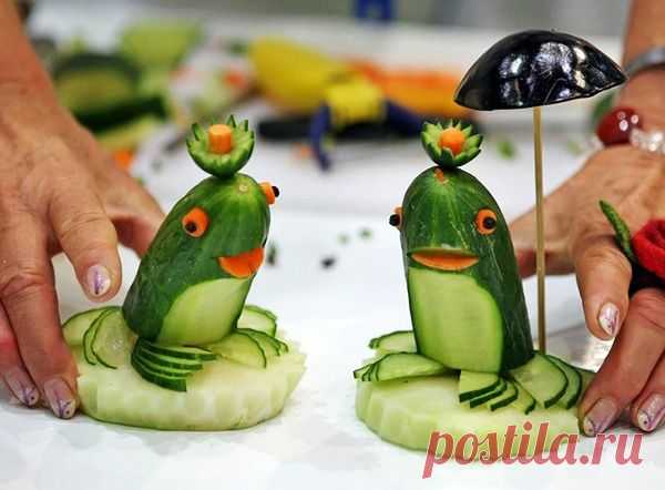 УКРАШЕНИЕ ДОМАШНИХ БЛЮД.Рецепты, пошаговые фото Овощная тарелка ♥♥♥ - Простые рецепты Овкусе.ру