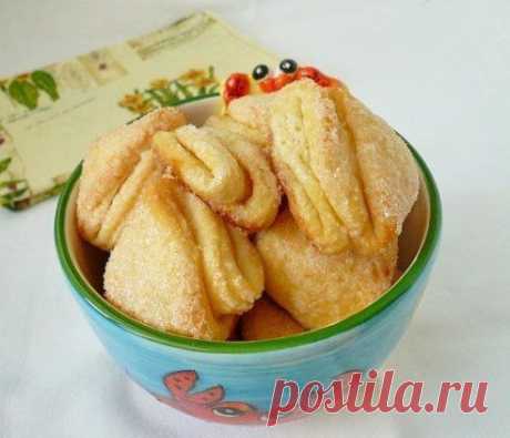 Творожное печенье