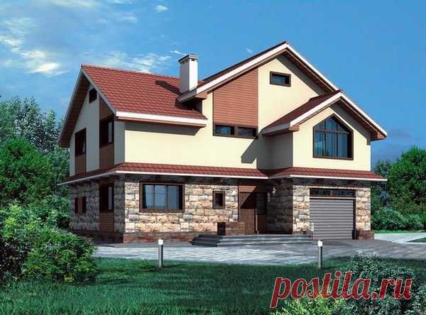 Современный дизайн и проекты коттеджей