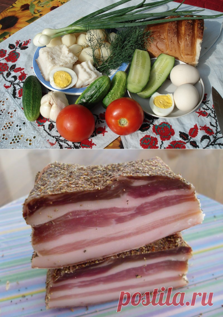 Горячий засол сала
