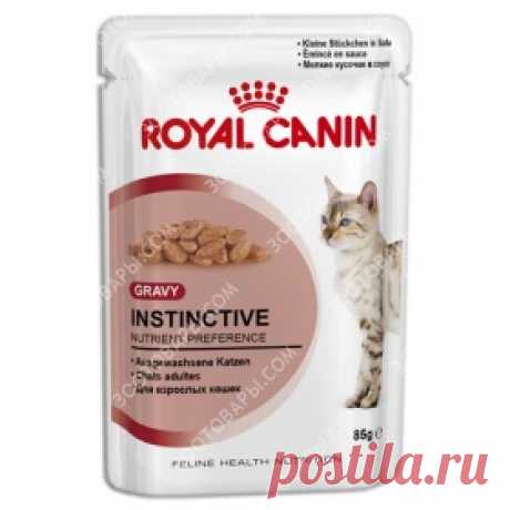 Royal Canin Instinctive 12 (кусочки в соусе) консервированный корм для кошек ста купить в Киеве и Украине по низким ценам | Интернет-зоомагазин Зоотовары.coм