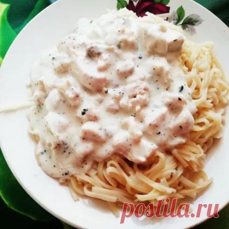 Курица в сливочно-сырном соусе рецепт с фото пошаговый от Елена - Овкусе.ру