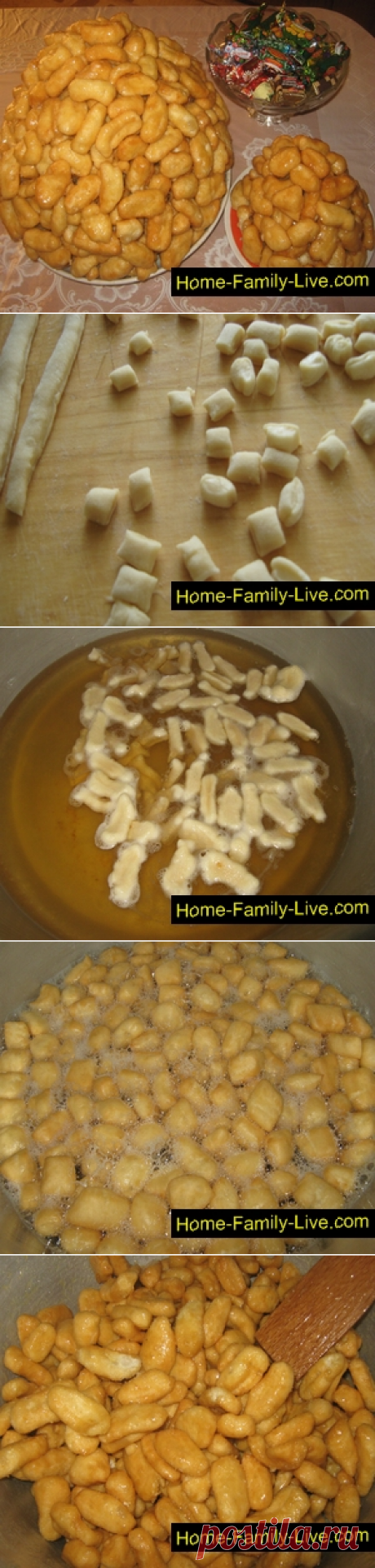 Чак-чак - пошаговый рецепт с фотоКулинарные рецепты