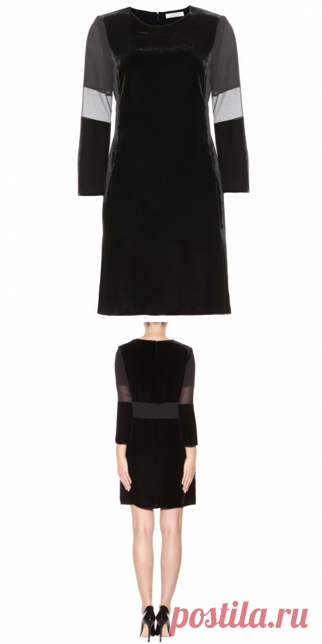 mytheresa.com - Velvet dress - Short - Dresses - Clothing - Nina Ricci - Luxury Fashion for Women / Designer clothing, shoes, bags