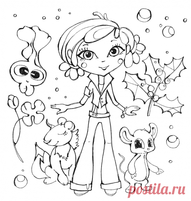 Раскраски Сказочный Патруль скачать или распечатать