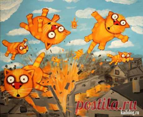 Картины Васи Ложкина. Часть - 5 (35 картинок)