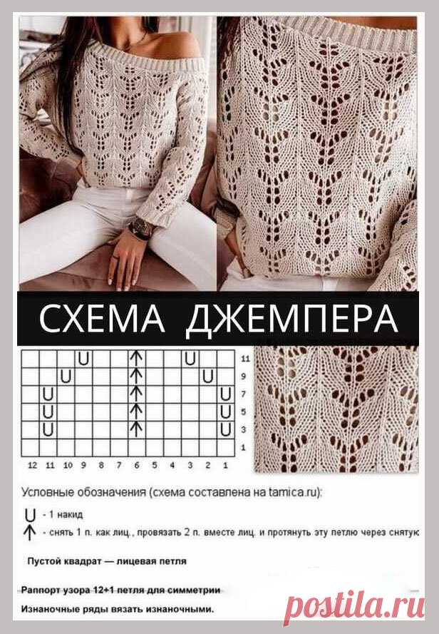 10 ОЧАРОВАТЕЛЬНЫХ узоров спицами со схемами, в копилочку 😇 | Мотки Клубки с Еленой 🧵🧶☕ | Дзен