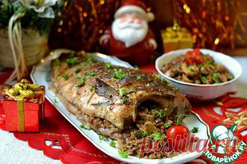 Фаршированная рыба - кулинарный рецепт