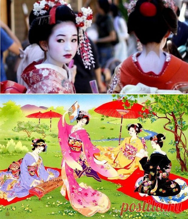 Кто такие гейши в Японии и за что их ценят мужчины? 

Общение — это главное в жизни людей, ни золото, ни тряпки, а именно искреннее человеческое общение. А если вашим другом или собеседником является приятный и умный человек — это всегда праздник! 

Гейша — высокообразованная женщина, которая развлекает своих гостей или гостя (клиента) танцами, пением или приятной беседой на любую тему во время чайной церемонии. 

Она одета в кимоно и носит