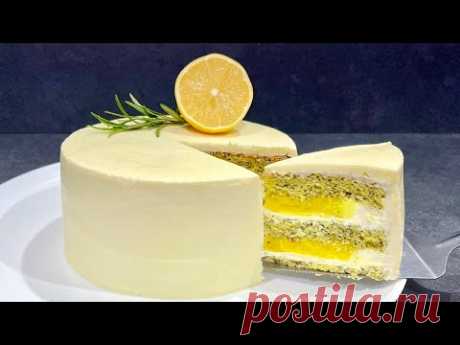Нежный торт с МАКОМ и ЛИМОНОМ на НОВЫЙ ГОД! ПОПРОБУЙТЕ!!