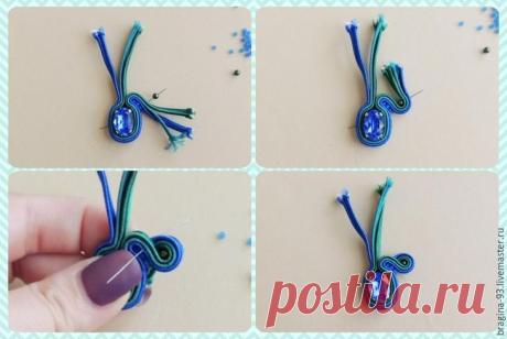 Создаем украшение «Гребень Ундины» с кристаллом Swarovski