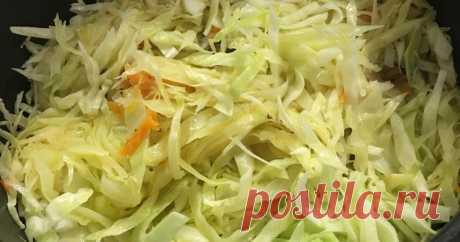 Вкусная тушеная сливочная капуста ровно за 9 минут. Делюсь фирменным рецептом | Неблогерша | Яндекс Дзен