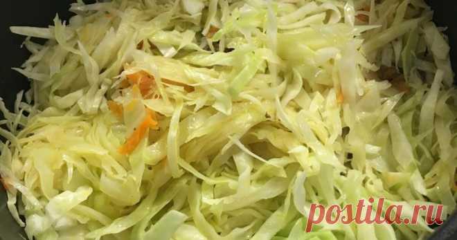 Вкусная тушеная сливочная капуста ровно за 9 минут. Делюсь фирменным рецептом | Неблогерша | Яндекс Дзен